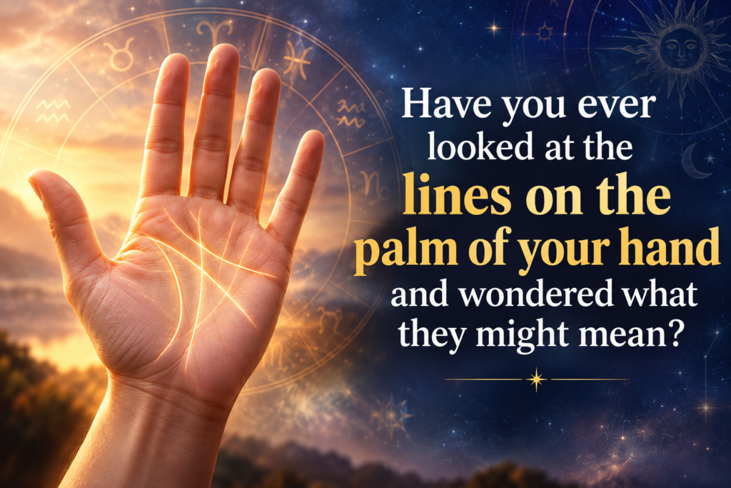 Have you ever looked at the lines on the palm of your hand and wondered what they might mean?